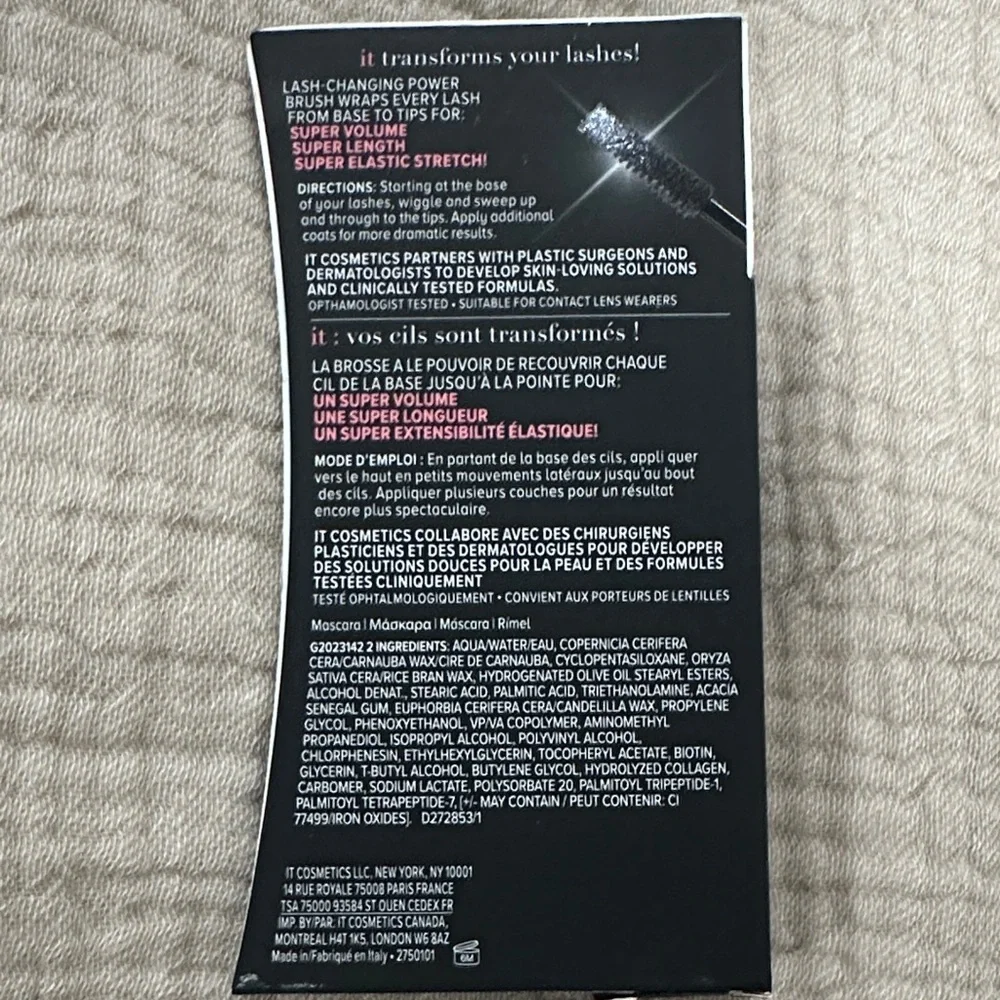 IT Cosmetics Superhero Volumizing Mascara